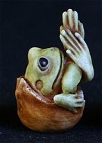 Pale Green Hazel Frog