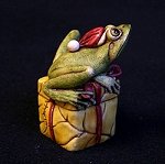 Santas Little Helper Netsuke
