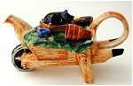 Wheelbarrow Teapot