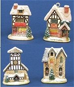 Traditional Lilliput Lane Village Ornaments