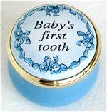 Babys First Tooth Blue