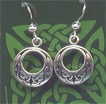 Open Circle Earrings