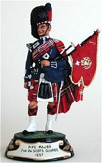 Pipe Major 2nd Bn. Scots Guards