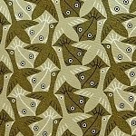 Bird and Fish Tie -Green