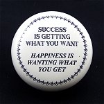 Success is getting-