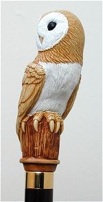 Imitation Ivory Barn Owl