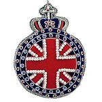St. Georges Cross with Crown