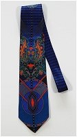 Beauty in Blue Vintage Tie