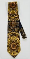 Starry Night Vintage Tie Gold