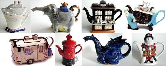 Teapot Collections Cast Pieces