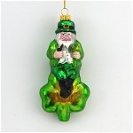 Irish Santa with Shamrock