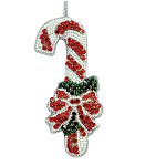Beaded Candy Cane