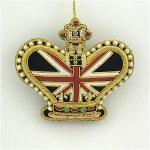 Union Jack Crown Stiched